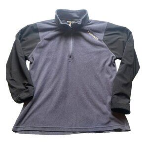 HEAD Sweatshirt Adult Medium 1/4 Zip Mock Neck Fleece Pullover Sweater Golf Mens